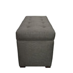Angela 8-button Tufted HJM08 Storage Trunk Bench