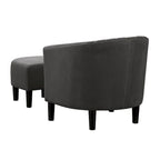 Convenience Concepts Take a Seat Roosevelt Accent Chair with Ottoman