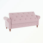 Tufted storage bench