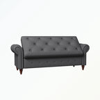 Tufted storage bench