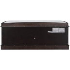 Entrance living room storage stool with removable mat and locker, 4 doors and adjustable shelves