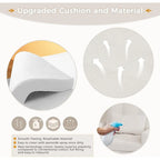 AECOJOY 3 in 1 Sleeper Sofa Chair w/ Pillow &Convertible Backrest