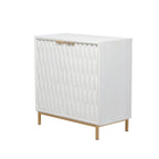 White Wood Contemporary Cabinet
