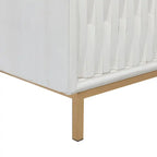 White Wood Contemporary Cabinet