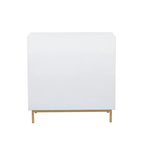 White Wood Contemporary Cabinet