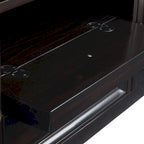 WYNDENHALL Halifax 72 inch Wide Solid Wood Transitional TV Stand - 72 w x 19 d x 26  h