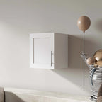 Stackable Wall Mounted Storage Cabinet,White