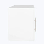 Stackable Wall Mounted Storage Cabinet,White