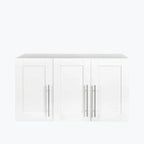 Stackable Wall Mounted Storage Cabinet,White