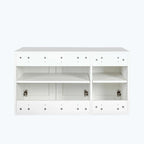 Stackable Wall Mounted Storage Cabinet,White