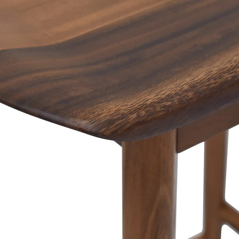Steve Silver Hendry Backless Solid Acacia Counter Stool - Counter Stool