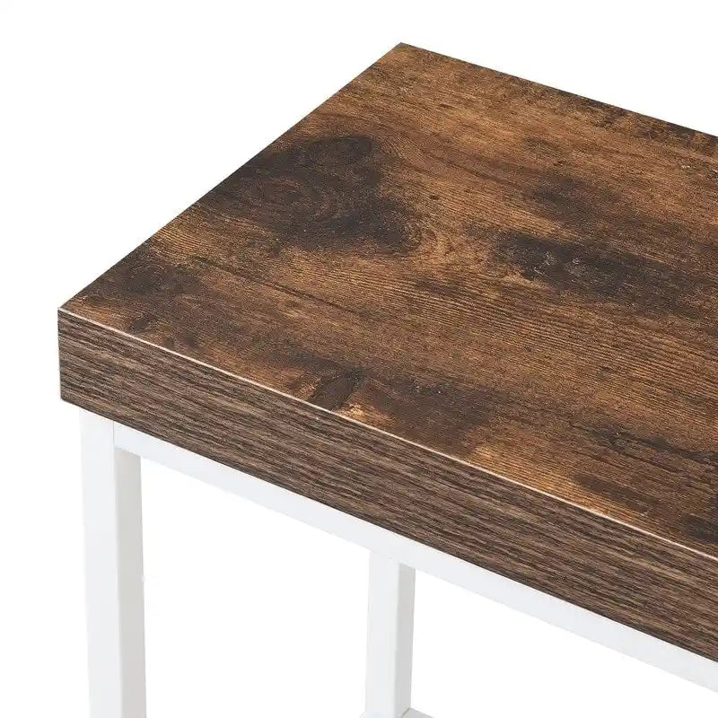 Kitchen Island Set with Drop Leaf and 2 Seatings