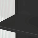 23.62Glass Doors Modern Two-door Wall Cabinet