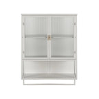 23.62Glass Doors Modern Two-door Wall Cabinet