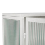 23.62Glass Doors Modern Two-door Wall Cabinet