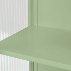 23.62Glass Doors Modern Two-door Wall Cabinet