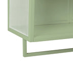23.62Glass Doors Modern Two-door Wall Cabinet