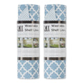 DII Grey Lattice Shelf Liner (Set of 2)