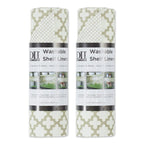 DII Grey Lattice Shelf Liner (Set of 2)