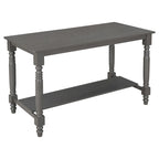 Nestfair 6-Piece Counter Height Dining Table Set with Chairs and Bench
