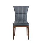 Somette Modern Tufted Side Chair with Solid Wood Frame, Set of 2