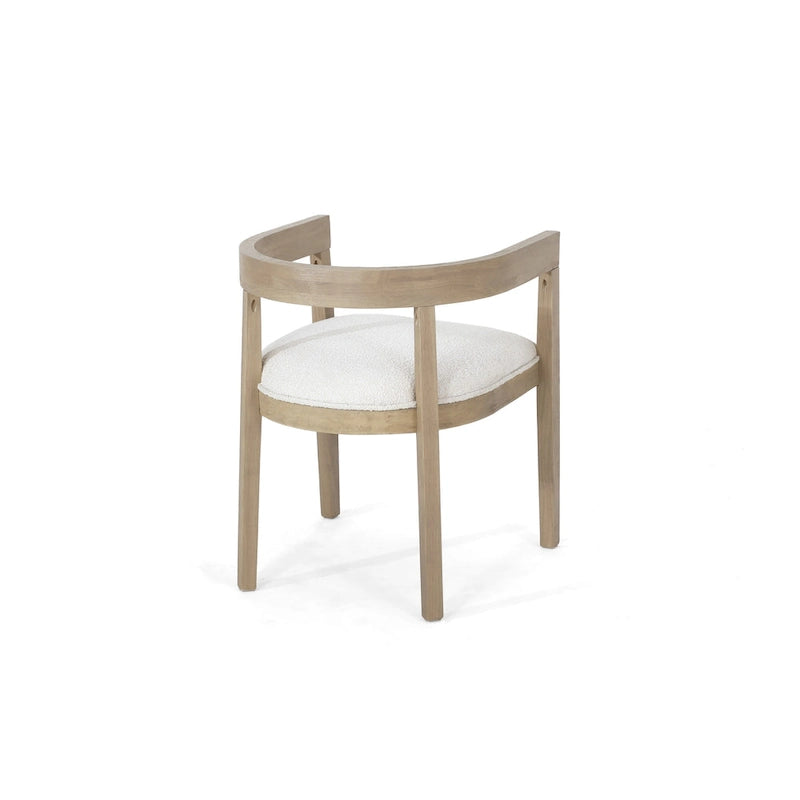 Hudson Fabric and Wood 7 Piece Dining Set by Christopher Knight Home