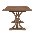 Hudson Fabric and Wood 7 Piece Dining Set by Christopher Knight Home