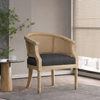 Steinaker Wood and Cane Accent Chair by Christopher Knight Home
