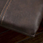 Charlie Bonded Leather Glider Recliner by Christopher Knight Home
