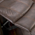 Charlie Bonded Leather Glider Recliner by Christopher Knight Home