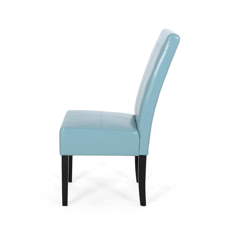 Pertica Upholstered T-Stitch Dining Chairs (Set of 2) by Christopher Knight Home