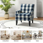 Akorda French Country Armchair with Nailhead Trim and Solid Wood Legs by HULALA HOME