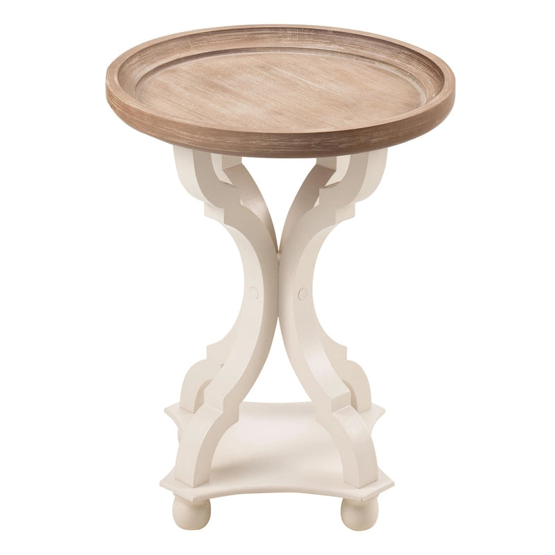 COZAYH Rustic Farmhouse Cottagecore Accent End Table