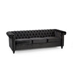 Parkhurst Tufted Velvet Sofa by Christopher Knight Home