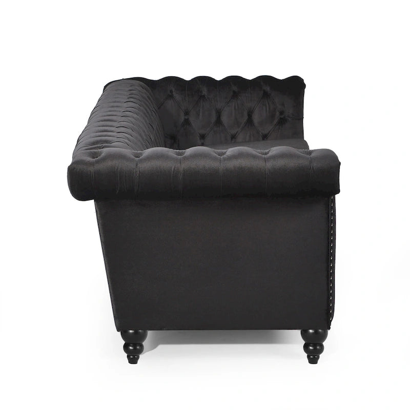 Parkhurst Tufted Velvet Sofa by Christopher Knight Home