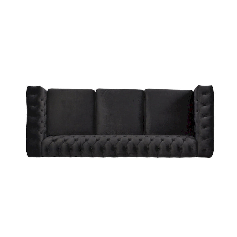 Parkhurst Tufted Velvet Sofa by Christopher Knight Home
