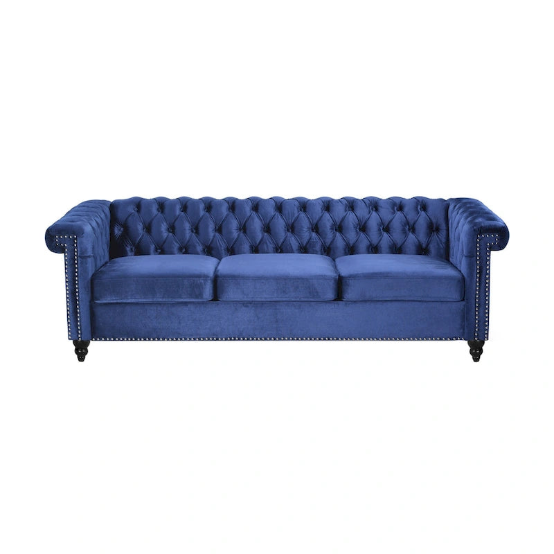 Parkhurst Tufted Velvet Sofa by Christopher Knight Home