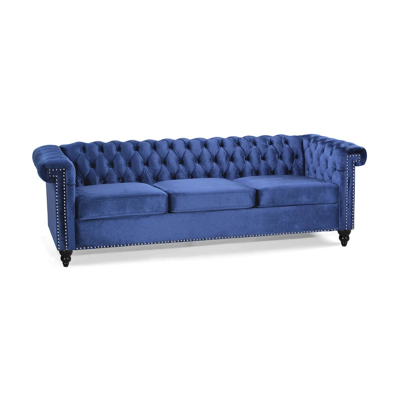 Parkhurst Tufted Velvet Sofa by Christopher Knight Home