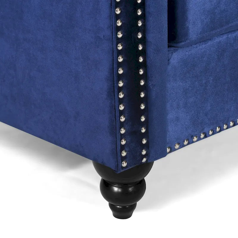 Parkhurst Tufted Velvet Sofa by Christopher Knight Home