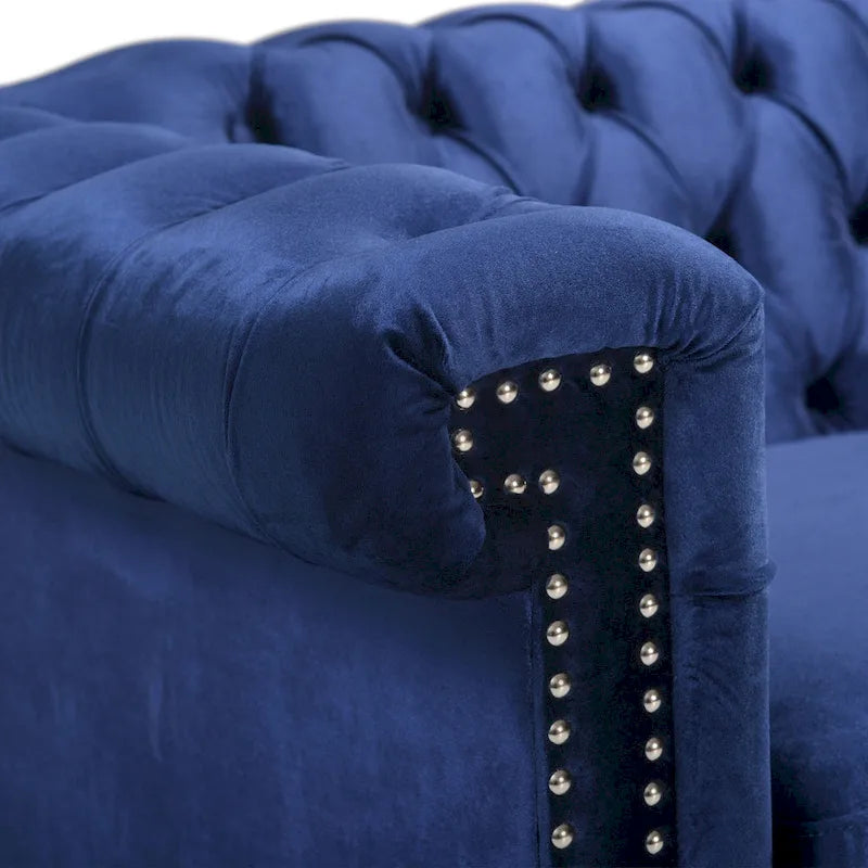 Parkhurst Tufted Velvet Sofa by Christopher Knight Home