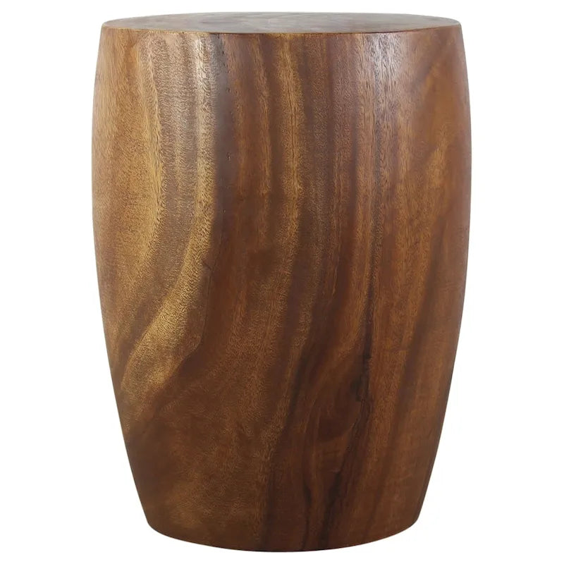 Haussmann Wood Merlot End Table 15 D x 20 inch High Walnut Oil - 15  x 15  x 20 