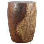 Haussmann Wood Merlot End Table 15 D x 20 inch High Walnut Oil - 15  x 15  x 20