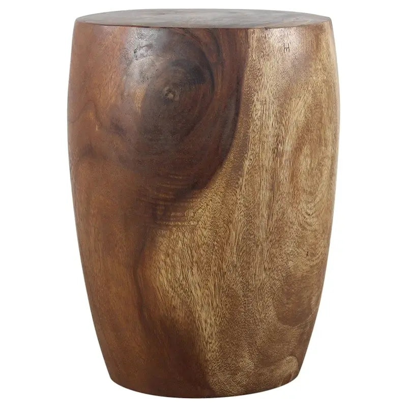Haussmann Wood Merlot End Table 15 D x 20 inch High Walnut Oil - 15  x 15  x 20