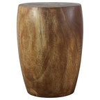 Haussmann Wood Merlot End Table 15 D x 20 inch High Walnut Oil - 15  x 15  x 20