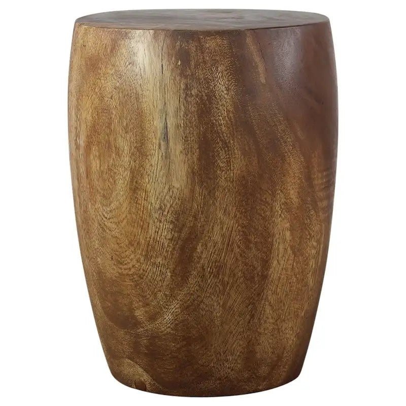 Haussmann Wood Merlot End Table 15 D x 20 inch High Walnut Oil - 15  x 15  x 20