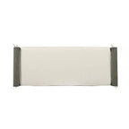 Nelson Rustic Acacia Wood Bench with Cushion by Christopher Knight Home