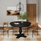 Nathan James Dahlia Counter Height Barstool or Dining Chair with Back and Upholstered Cushion