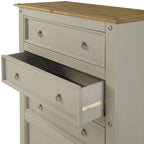 Wood Dresser 4 Drawers Chest Corona