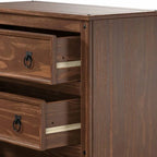 Wood Dresser 4 Drawers Chest Corona