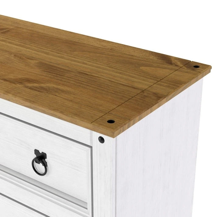 Wood Dresser 4 Drawers Chest Corona